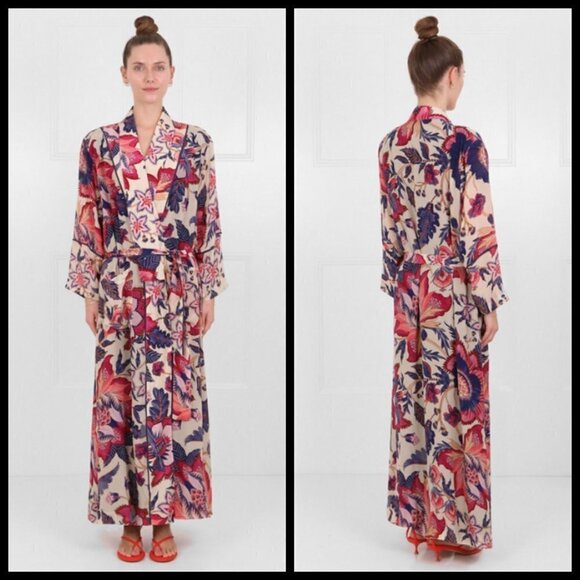 💕CHUFY💕 Vlad Robe ~ Nicu Print Medium-Large M-L NWT - Picture 4 of 16